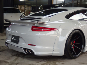 ポルシェ&nbsp;911(Type991)&nbsp;カレラS 左ハンドル PDK EUR-GTRワイドボディキット ES9-21inアルミ ESスポーツマフラー スポーツクロノPKG  サンルーフ PASM シートヒーター&nbsp;中古車