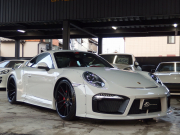 ポルシェ&nbsp;911(Type991)&nbsp;カレラS 左ハンドル PDK EUR-GTRワイドボディキット ES9-21inアルミ ESスポーツマフラー スポーツクロノPKG  サンルーフ PASM シートヒーター&nbsp;中古車