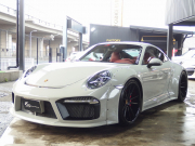 ポルシェ&nbsp;911(Type991)&nbsp;カレラS 左ハンドル PDK EUR-GTRワイドボディキット ES9-21inアルミ ESスポーツマフラー スポーツクロノPKG  サンルーフ PASM シートヒーター&nbsp;中古車