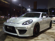 ポルシェ パナメーラ S 正規ディーラー車 後期モデル 左ハンドル PDK EUR-GTエアロキット  純正エアサス サンルーフ エントリドライブ 全席シートヒーター サラウンドビューシステム 中古車