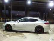 ポルシェ パナメーラ S 正規ディーラー車 後期モデル 左ハンドル PDK EUR-GTエアロキット  純正エアサス サンルーフ エントリドライブ 全席シートヒーター サラウンドビューシステム 中古車