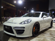 ポルシェ パナメーラ 正規ディーラー車 右ハンドル PDK EUR-GTエアロ ES9-22inアルミ ESスポーツマフラー ESローダウンサス PASM PDLS パークトロニック HDDナビ 中古車