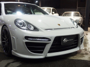 ポルシェ パナメーラ 正規ディーラー車 右ハンドル PDK EUR-GTエアロ ES9-22inアルミ ESスポーツマフラー ESローダウンサス PASM PDLS パークトロニック HDDナビ 中古車