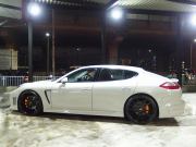 ポルシェ パナメーラ 正規ディーラー車 右ハンドル PDK EUR-GTエアロ ES9-22inアルミ ESスポーツマフラー ESローダウンサス PASM PDLS パークトロニック HDDナビ 中古車