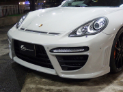 ポルシェ パナメーラ 正規ディーラー車 右ハンドル PDK EUR-GTエアロ ES9-22inアルミ ESスポーツマフラー ESローダウンサス PASM PDLS パークトロニック HDDナビ 中古車