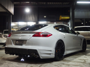 ポルシェ パナメーラ 正規ディーラー車 右ハンドル PDK EUR-GTエアロ ES9-22inアルミ ESスポーツマフラー ESローダウンサス PASM PDLS パークトロニック HDDナビ 中古車