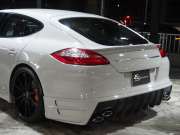 ポルシェ パナメーラ 正規ディーラー車 右ハンドル PDK EUR-GTエアロ ES9-22inアルミ ESスポーツマフラー ESローダウンサス PASM PDLS パークトロニック HDDナビ 中古車