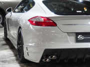 ポルシェ パナメーラ 正規ディーラー車 右ハンドル PDK EUR-GTエアロ ES9-22inアルミ ESスポーツマフラー ESローダウンサス PASM PDLS パークトロニック HDDナビ 中古車