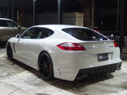 ポルシェ パナメーラ 正規ディーラー車 右ハンドル PDK EUR-GTエアロ ES9-22inアルミ ESスポーツマフラー ESローダウンサス PASM PDLS パークトロニック HDDナビ 中古車