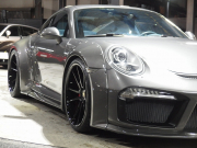 ポルシェ&nbsp;911(Type991)&nbsp;カレラ  正規ディーラー車 左ハンドル EUR-GTRワイドボディキット ES9-21inアルミ  ESスポーツマフラー ESダウンサス&nbsp;中古車