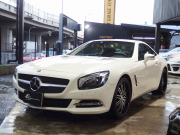 メルセデスベンツ&nbsp;SLクラス&nbsp;SL550 R231 正規ディーラー車 左ハンドル 社外20inアルミ マジックスカイルーフ レーダーセーフティPKG&nbsp;中古車