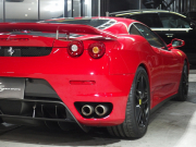 フェラーリ&nbsp;F430&nbsp;正規ディーラー車 F1 左ハンドル 19inアルミ 社外リアウィング カーボンインテリアパネル ベージュレザーシート シートヒーター&nbsp;中古車