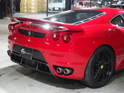 フェラーリ&nbsp;F430&nbsp;正規ディーラー車 F1 左ハンドル 19inアルミ 社外リアウィング カーボンインテリアパネル ベージュレザーシート シートヒーター&nbsp;中古車