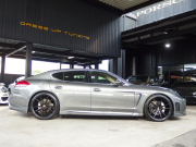 ポルシェ&nbsp;パナメーラ&nbsp;S PDK 正規ディーラー車 ワンオーナー 後期モデル 左H EUR-GTエアロ ES9-22inアルミ LEDヘッドライト エアサス BOSE 360℃カメラ&nbsp;中古車