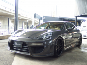 ポルシェ&nbsp;パナメーラ&nbsp;S PDK 正規ディーラー車 ワンオーナー 後期モデル 左H EUR-GTエアロ ES9-22inアルミ LEDヘッドライト エアサス BOSE 360℃カメラ&nbsp;中古車