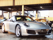 ポルシェ 911(Type991) カレラ PDK 後期モデル 正規ディーラー車 ワンオーナー 右ハンドル 純正19inアルミ スポーツデザインステアリング パドルシフト  PASM 中古車