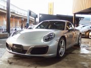 ポルシェ 911(Type991) カレラ PDK 後期モデル 正規ディーラー車 ワンオーナー 右ハンドル 純正19inアルミ スポーツデザインステアリング パドルシフト  PASM 中古車