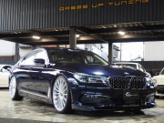 BMW 7シリーズ 740i 正規ディーラー車 プラスパッケージ ドライビングアシスタントプラス ハーマンカードン ブラウンレザー シートヒーター シートベンチレーション 中古車