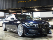 BMW 7シリーズ 740i 正規ディーラー車 プラスパッケージ ドライビングアシスタントプラス ハーマンカードン ブラウンレザー シートヒーター シートベンチレーション 中古車