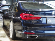 BMW 7シリーズ 740i 正規ディーラー車 プラスパッケージ ドライビングアシスタントプラス ハーマンカードン ブラウンレザー シートヒーター シートベンチレーション 中古車