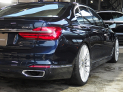 BMW 7シリーズ 740i 正規ディーラー車 プラスパッケージ ドライビングアシスタントプラス ハーマンカードン ブラウンレザー シートヒーター シートベンチレーション 中古車