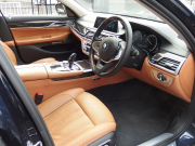 BMW 7シリーズ 740i 正規ディーラー車 プラスパッケージ ドライビングアシスタントプラス ハーマンカードン ブラウンレザー シートヒーター シートベンチレーション 中古車