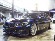 BMW 7シリーズ 740i 正規ディーラー車 プラスパッケージ ドライビングアシスタントプラス ハーマンカードン ブラウンレザー シートヒーター シートベンチレーション 中古車