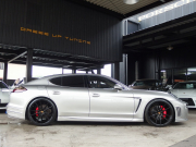 ポルシェ パナメーラ パナメーラS 正規ディーラー車 左ハンドル EUR-GTエアロ 22inアルミ エアサス パワクラマフラー 中古車