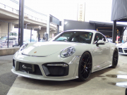 ポルシェ&nbsp;911(Type991)&nbsp;カレラ 右ハンドル  スポクロPKG EUR-GTエアロ ES8-22inアルミ ESダウンサス レザーインテリア サンルーフ スポーツシート&nbsp;中古車