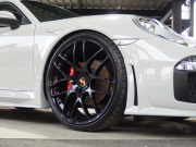 ポルシェ&nbsp;911(Type991)&nbsp;カレラ 右ハンドル  スポクロPKG EUR-GTエアロ ES8-22inアルミ ESダウンサス レザーインテリア サンルーフ スポーツシート&nbsp;中古車