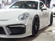 ポルシェ&nbsp;911(Type991)&nbsp;カレラ 右ハンドル  スポクロPKG EUR-GTエアロ ES8-22inアルミ ESダウンサス レザーインテリア サンルーフ スポーツシート&nbsp;中古車