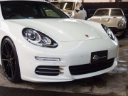 ポルシェ&nbsp;パナメーラ&nbsp;4エディション  PDK 正規ディーラー車 右ハンドル ES9-22inアルミ ダウンサス PASM サンルーフ レザーインテリア スポーツエグゾースト&nbsp;中古車