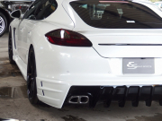 ポルシェ パナメーラ 4S 正規ディーラー車 左ハンドル EUR-GTエアロ ES9-22AW エアサス PASM スポーツエキゾースト オールペイント 中古車