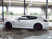 ポルシェ パナメーラ 4S 正規ディーラー車 左ハンドル EUR-GTエアロ ES9-22AW エアサス PASM スポーツエキゾースト オールペイント 中古車