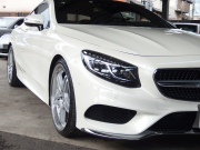 メルセデスベンツ Sクラス クーペ S550 4マチック AMGライン レザーエクスクルーシブPKG スワロフスキークリスタルPKG パノラミックルーフ 社外22inアルミ 中古車