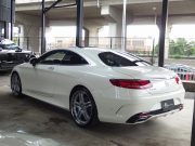 メルセデスベンツ Sクラス クーペ S550 4マチック AMGライン レザーエクスクルーシブPKG スワロフスキークリスタルPKG パノラミックルーフ 社外22inアルミ 中古車