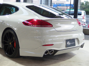 ポルシェ パナメーラ 正規ディーラー車 右ハンドル PDK  後期モデル  EUR-GTエアロ ES9-22inアルミ ESダウンサス PASM  クルコン シートヒーター 中古車