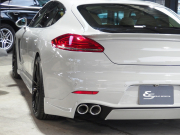 ポルシェ パナメーラ 正規ディーラー車 右ハンドル PDK  後期モデル  EUR-GTエアロ ES9-22inアルミ ESダウンサス PASM  クルコン シートヒーター 中古車