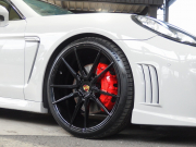 ポルシェ パナメーラ 正規ディーラー車 右ハンドル PDK  後期モデル  EUR-GTエアロ ES9-22inアルミ ESダウンサス PASM  クルコン シートヒーター 中古車