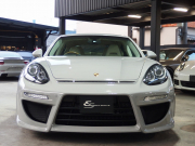 ポルシェ パナメーラ 正規ディーラー車 右ハンドル PDK  後期モデル  EUR-GTエアロ ES9-22inアルミ ESダウンサス PASM  クルコン シートヒーター 中古車