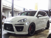 ポルシェ カイエン 正規ディーラー車 右ハンドル EUR-GT ES9-22inアルミ ESダウンサス ESスポーツマフラー 中古車