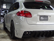 ポルシェ カイエン 正規ディーラー車 右ハンドル EUR-GT ES9-22inアルミ ESダウンサス ESスポーツマフラー 中古車