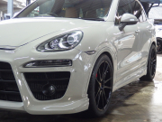 ポルシェ カイエン 正規ディーラー車 右ハンドル EUR-GT ES9-22inアルミ ESダウンサス ESスポーツマフラー 中古車