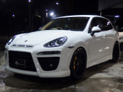 ポルシェ カイエン 正規ディーラー車 右ハンドル EUR-GTエアロ 22inアルミ クルーズコントロール シートヒーター 中古車