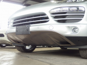 ポルシェ カイエン S　正規ディーラー車　左ハンドル　サンルーフ　社外22inアルミ　シートヒーター　純正HDDナビ 中古車