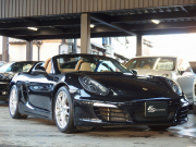 ポルシェ ボクスター 正規ディーラー車　左ハンドル　PDK　ボクスターS用19inアルミ　スポーツエグゾースト　シートヒーター　純正メモリーナビ 中古車