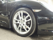 ポルシェ ボクスター 正規ディーラー車　左ハンドル　PDK　ボクスターS用19inアルミ　スポーツエグゾースト　シートヒーター　純正メモリーナビ 中古車