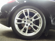 ポルシェ ボクスター 正規ディーラー車　左ハンドル　PDK　ボクスターS用19inアルミ　スポーツエグゾースト　シートヒーター　純正メモリーナビ 中古車