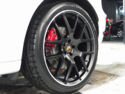 ポルシェ マカン ターボ　正規ディーラー車　ワンオーナー　ES112-22inアルミ　H＆Rダウンサス　PASM　スポーツシート　純正メモリーナビ 中古車