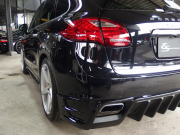 ポルシェ カイエン EUR-GTフルエアロ　正規ディーラー車　ESダウンサス　社外22インチアルミ　キャリパーペイント　 中古車